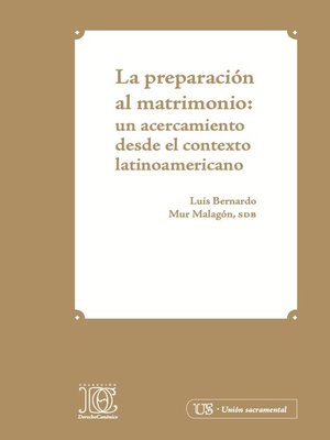 cover image of La preparación al matrimonio